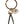 Dolce & Gabbana Chic Gold Brass Faux Pearl Letter Charm Keyring Keychain