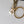 Dolce & Gabbana Chic Gold Brass Faux Pearl Letter Charm Keyring Keychain