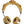 Dolce & Gabbana Gold Leather Floral Crystal Angel Headset Headphones