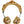 Dolce & Gabbana Gold Leather Floral Crystal Angel Headset Headphones