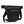 Dolce & Gabbana Black Calfskin Logo Plaque Belt Waist Men Fanny Pack Bag