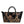 Dolce & Gabbana Black Floral Jacquard Handbag Shoulder Tote Bag