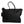 Dolce & Gabbana Black Calfskin Leather Hand Shoulder Duffle Bag