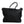 Dolce & Gabbana Black Calfskin Leather Hand Shoulder Duffle Bag