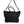 Dolce & Gabbana Black Calfskin Leather Hand Shoulder Duffle Bag
