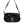 Versace Black Calf Leather Quilted Shoulder Strap Bag