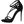 Dolce & Gabbana Black Leather Stiletto Heels Sandals Shoes