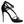 Dolce & Gabbana Black Leather Stiletto Heels Sandals Shoes