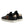 Dolce & Gabbana Black Leather Gold Red Heart Sneakers Shoes