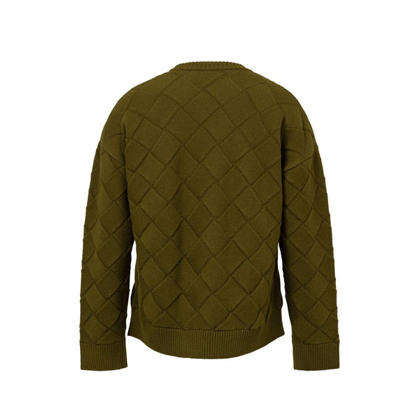 Bottega Veneta Green Wool Sweater