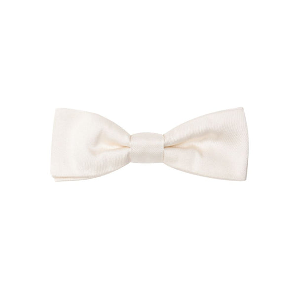 Dolce & Gabbana White Silk Bowty