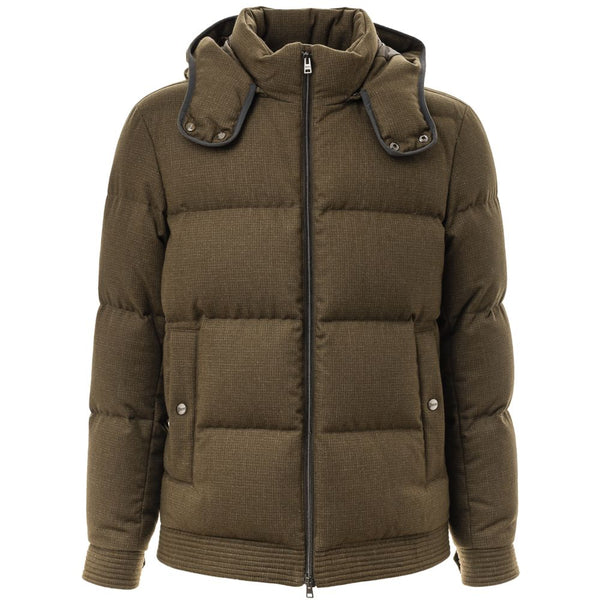 Herno Green Wool Jackets & Coat