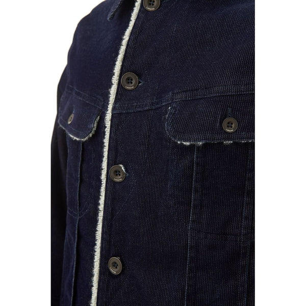 Lardini Blue Cotton Jackets & Coat