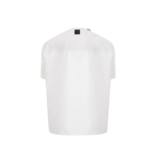 Emporio Armani White Cotton T-Shirt