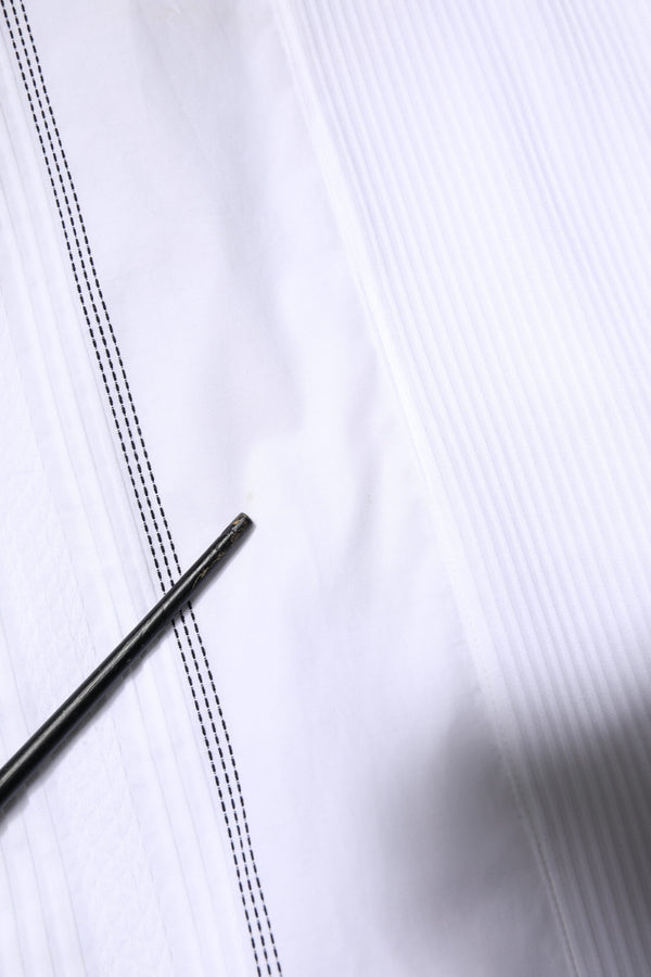 Dolce & Gabbana White Cotton Button Down Long Sleeves Shirt