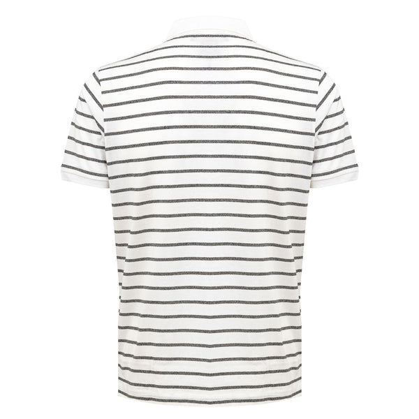 Dunhill White Cotton Polo Shirt