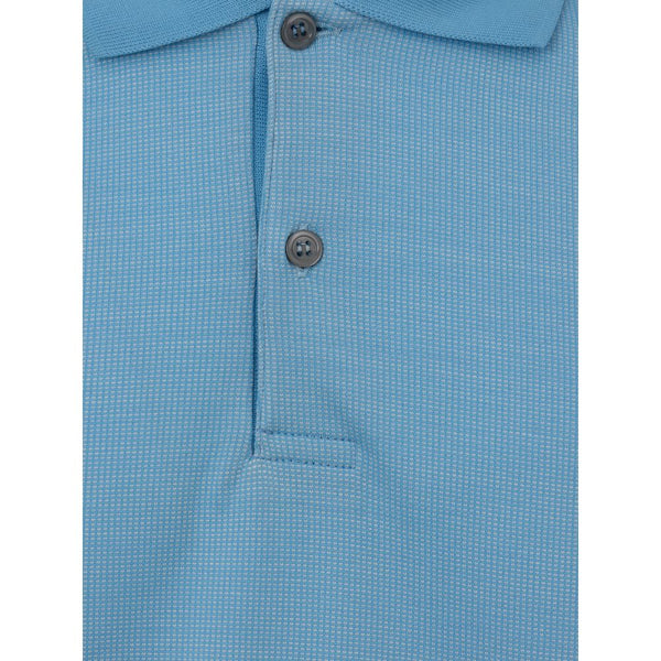 Dunhill Blue Cotton Polo Shirt