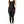 Dolce & Gabbana Black Sleeveless Bodycon Women Jumpsuit Dress