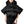Dolce & Gabbana Black Padded Puffer Hooded Full Zip Cropped Jacket