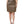 Dolce & Gabbana Brown Polyester Brocade A-line Mini Skirt