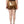 Dolce & Gabbana Metallic Gold High Waist Women Hotpants Short