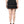 Dolce & Gabbana Black Virgin Wool High Waisted Mini Skirt