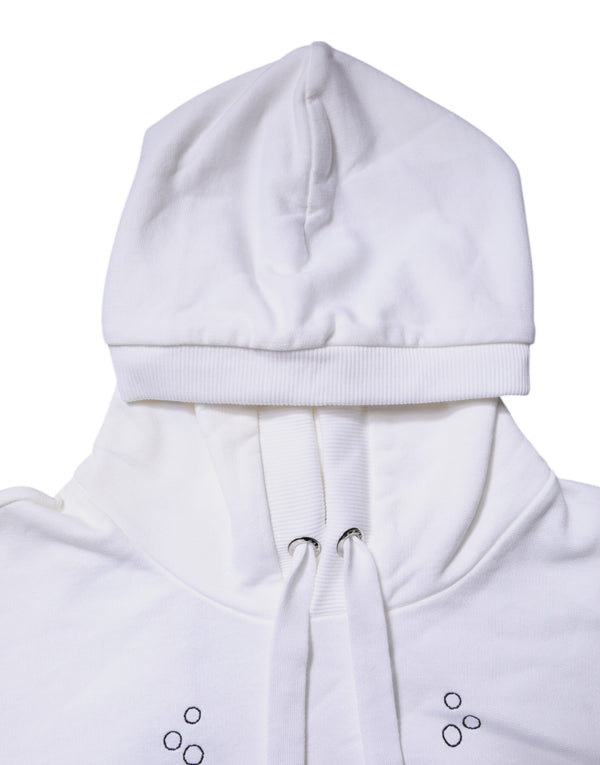 Dolce & Gabbana White #DGFamily Hooded Sweatshirt Sweater