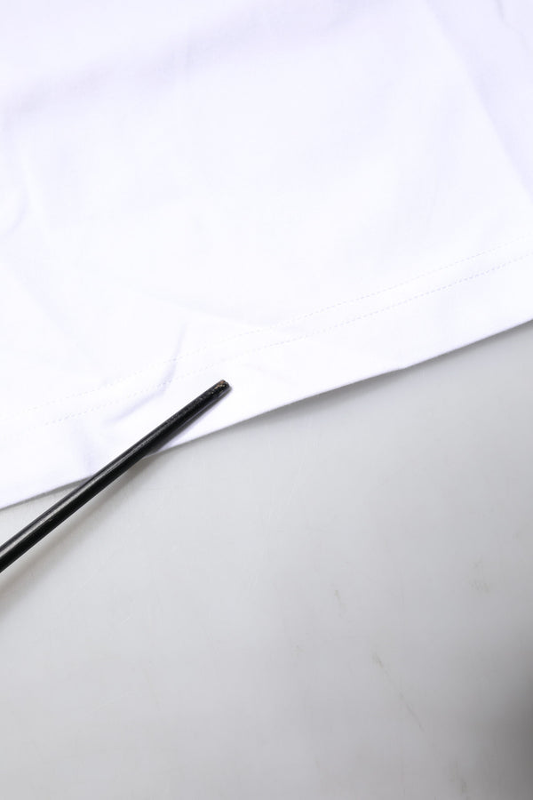 Dolce & Gabbana White Bellissima Cotton Crew Neck T-shirt