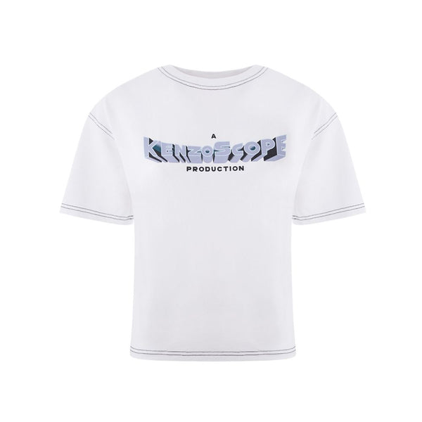 Kenzo Elegant White Cotton Top for Women
