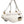 Dolce & Gabbana White Quilted Logo Plaque Belt Waist Fanny Pack Bag