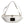 Dolce & Gabbana White Quilted Logo Plaque Belt Waist Fanny Pack Bag