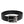 Dolce & Gabbana Black Shiny Leather Silver Metal Buckle Belt