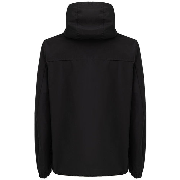 Dolce & Gabbana Black Polyester Jackets & Coat