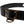 Dolce & Gabbana Black Leather DG Logo Plaque Buckle Belt