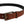 Dolce & Gabbana Brown Calf Leather Classic Metal Buckle Belt