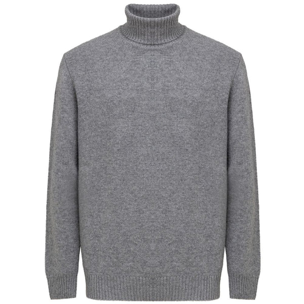Cruciani Gray Cashmere Turtleneck
