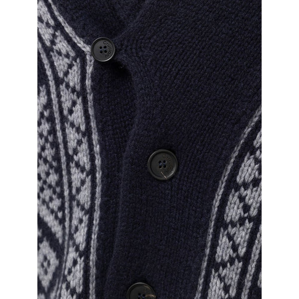 Cruciani Bicolor Cashmere Cardigan