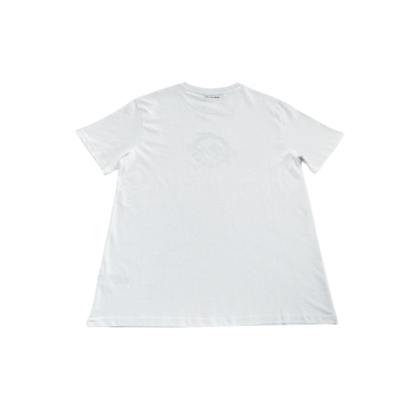 Trussardi Beachwear White Cotton Men T-Shirt