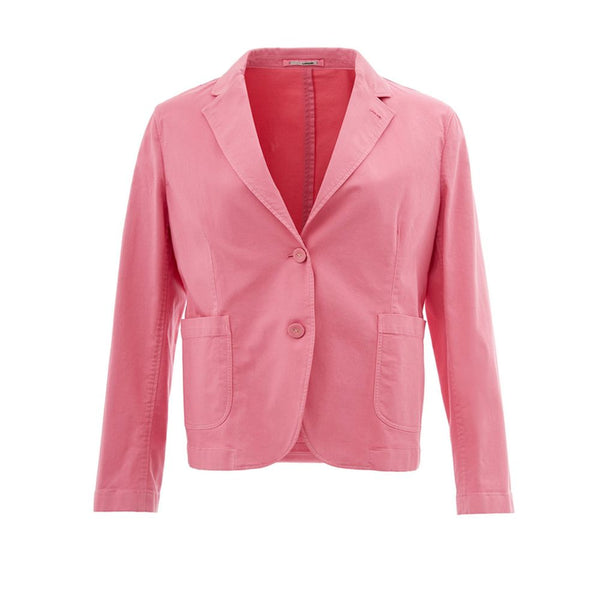 Lardini Elegant Pink Cotton Jacket for Her