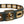 Dolce & Gabbana Green Leather Gold Tone Rotating Buckle Belt