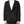 Dolce & Gabbana Black Silk Single Breasted Coat Blazer Suit