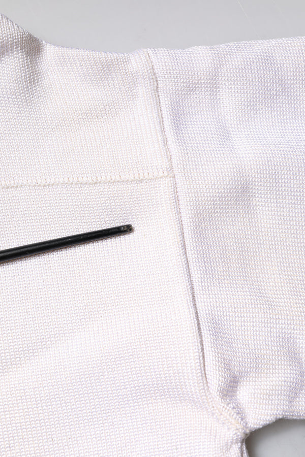 Jil Sander White Viscose Crew Neck Long Sleeves Pullover Sweater