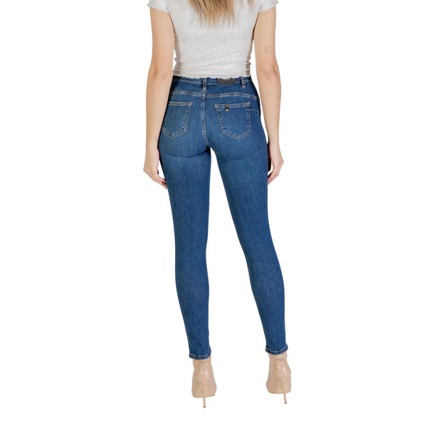 Liu Jo Blue Cotton Skinny Jean