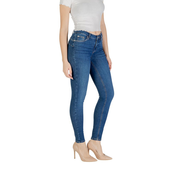 Liu Jo Blue Cotton Skinny Jean