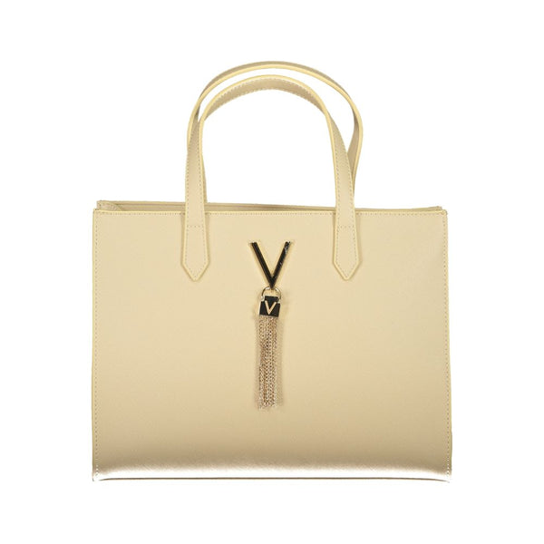 Mario Valentino Beige Polyethylene Handbag