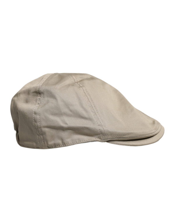 Dolce & Gabbana Beige Cotton Newsboy Capello Cabbie Hat