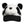 Dolce & Gabbana Black White Panda Fur Women Baseball Cap