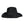 Dolce & Gabbana Black Cotton Wide Brim Fedora Hat