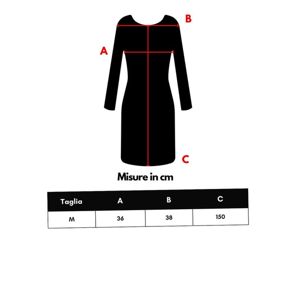 Retrofête Black Viscose Long