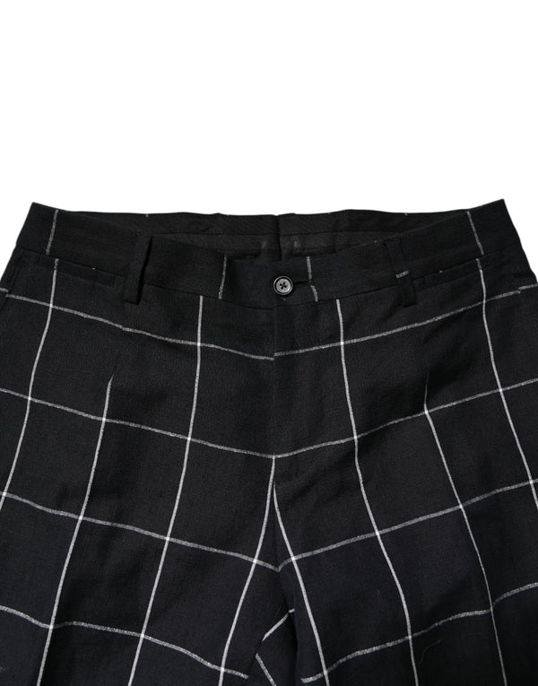 Dolce & Gabbana Black TAORMINA Double Breasted 2 Piece Suit